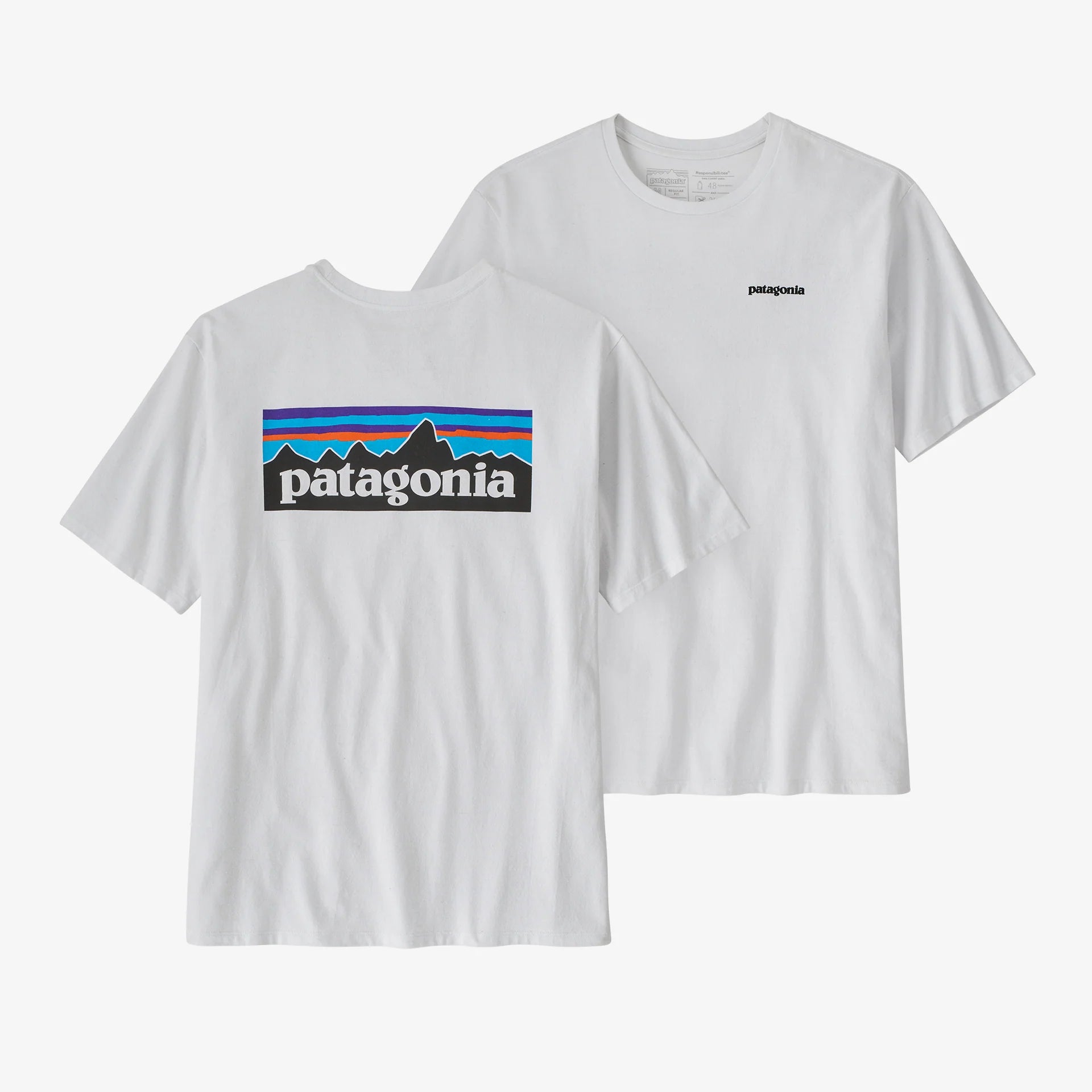 Patagonia Men's P-6 Logo Responsibility-Te - Sportinglife Turangi